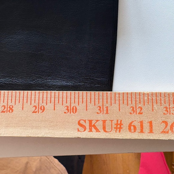 Wilfred‎ Faux Leather Pants Black High Waist Straight Leg Size 6 - Picture 6 of 8